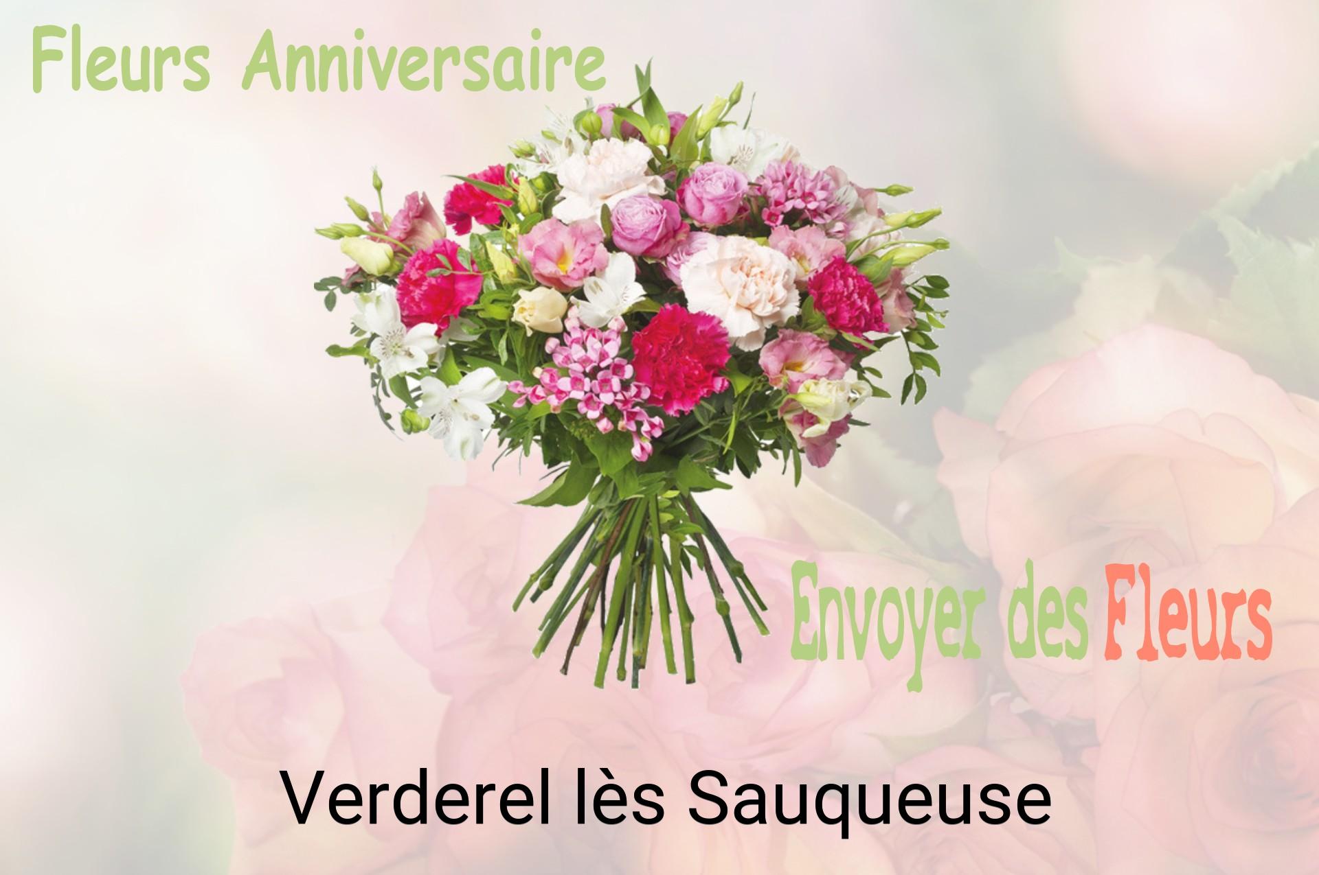 Bouquet de fleurs d’anniversaire livré à Verderel-lès-Sauqueuse